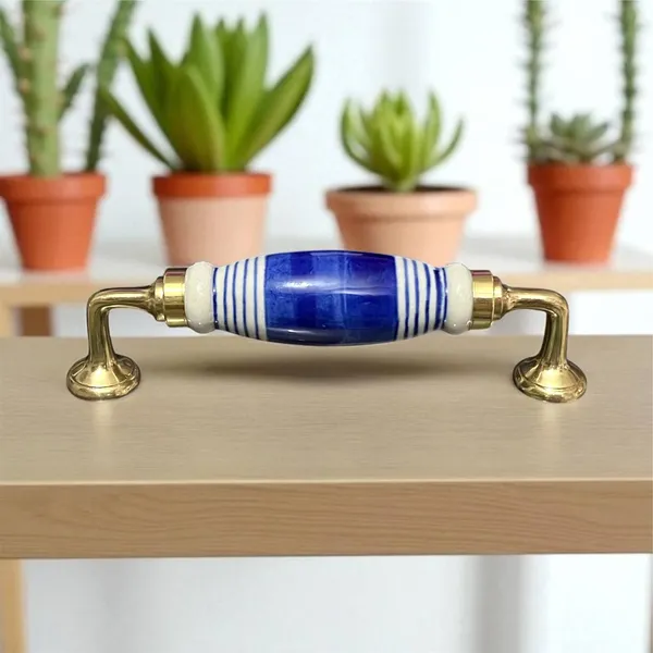 Ceramic_Door_Handle_Brass_Finish_-_Brass_(Size_6_Inch,_Hand_Painted)