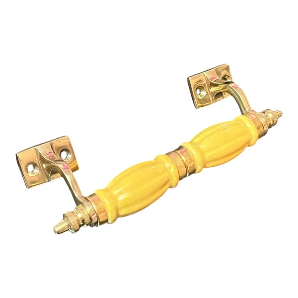 Ceramic_Door_Handle_Brass_Finish_-_(Size_6_Inch)_-_Pack_of_1_-_(YELLOW)