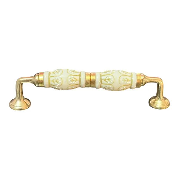 Ceramic_Door_Handle_Brass_Finish_-_(Size_7_Inch)_-HOLE_TO_HOLE_6_INCH-_Pack_of_1_-_HAND_PAINTED