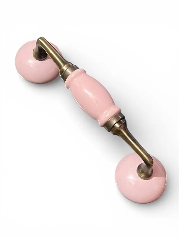Ceramic_Door_Handle_Gold_Antique_Finish_(Size_-_7__INCH)_-_Hole_to_Hole_5_INCH_-_Pack_of_1_Handle