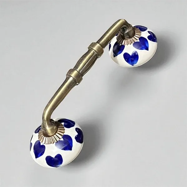 Ceramic_Door_Handle_Gold_Antique_Finish_-_(Size_6_Inch,_Hand_Painted)_-_Hole_to_Hole_4_INCH_(Pack_of_1_Handle)_