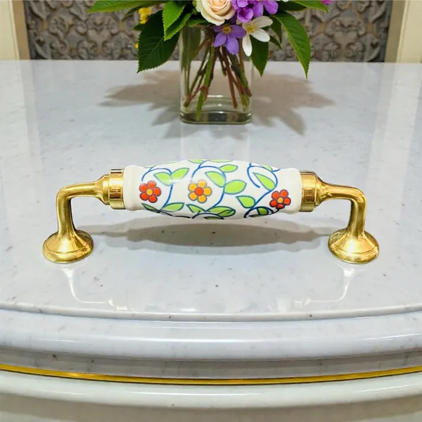 Ceramic_Door_Handle_-_BRASS_(Size_6_Inch)_FLOWER_HAND_PAINTED