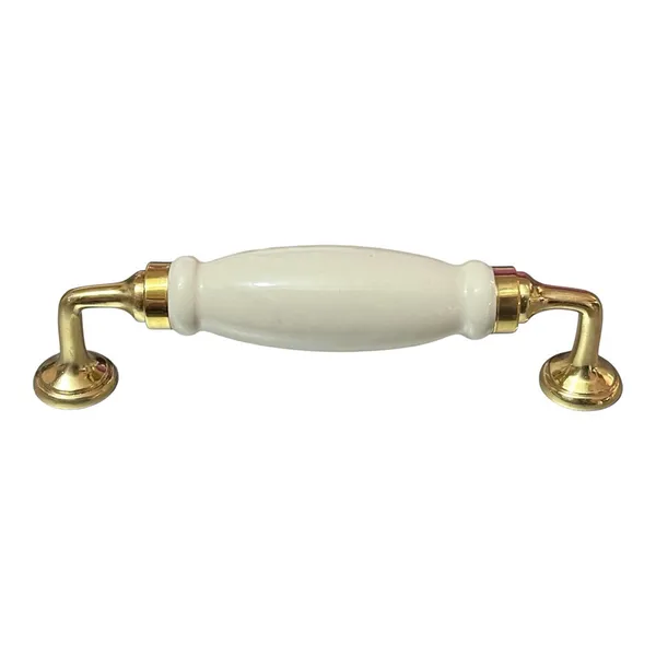 Ceramic_Door_Handle_-_Brass_(Size_6_Inch)_(Cream_Plain)