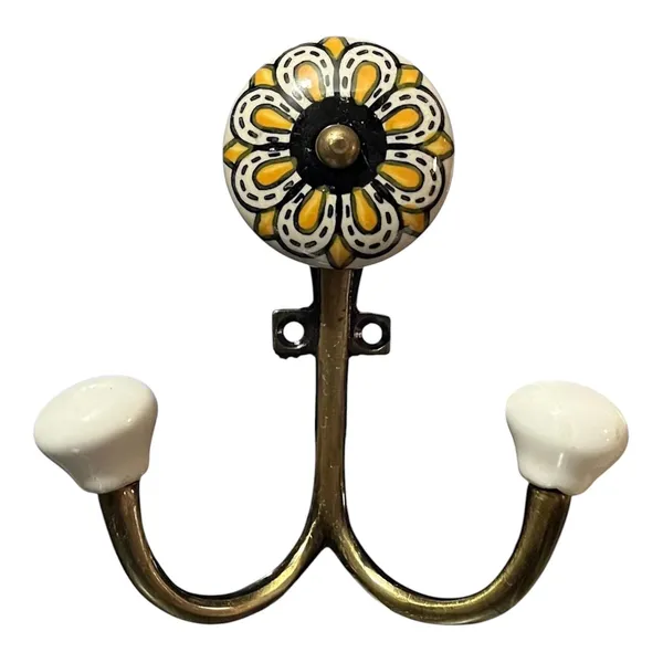 Ceramic_Metal_Wall_Mounted_Double_Hook_-_Gold_Antique_Finish_(Size_5_Inch)_Pack_of_2_Hooks