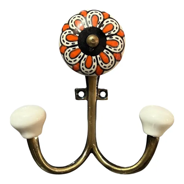 Ceramic_Metal_Wall_Mounted_Double_Hook_-_Gold_Antique_Finish_(Size_5_Inch)_Pack_of_2_Hooks