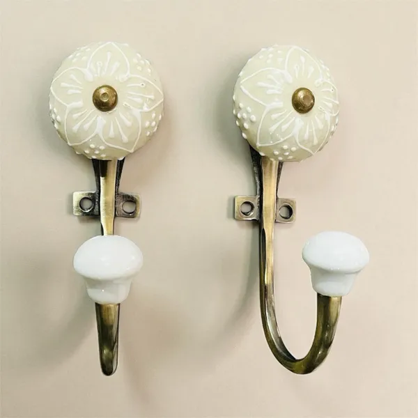 Ceramic_Metal_Wall_Mounted_Single_Hook_Hanger_-_Gold_Antique_Finish_(Size_5_Inch)_Pack_of_2