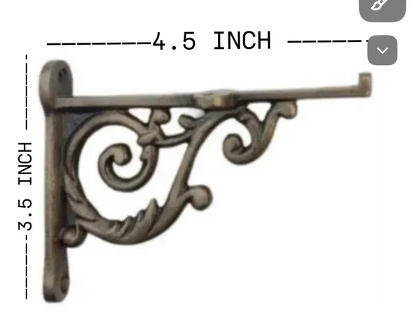 Pack_of_2_Maison_Belle-_Art_&_Craft_Vintage_Old_Style_Shelf_Support_Rustproof_Iron_Wall_Shelf_Bracket_-_Gold_Antique_Finish_(Size_4.5_Inch)
