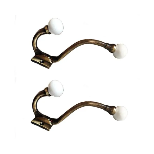 Pack_of_2__Ceramic_Metal_Wall_Hooks_Hanging_Clothes_Hat_Coat_Robe_Hangers_Metal_Hook_Door_Hook_Wall_Mounted_Single_Hook_Hanger_-_Gold_Antique_Finish_(Size_6_Inch,_White)_(Antique)