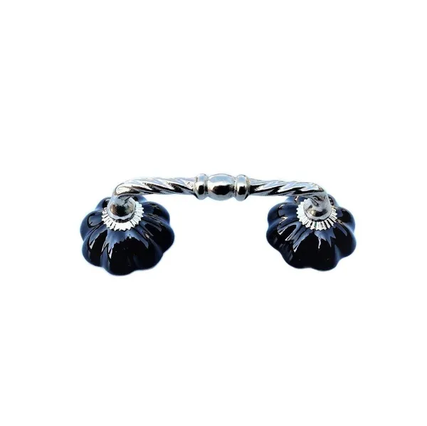 Silver_Black_Ceramic_Door_Handle_Silver_Finish_(Size_6_Inch,_Black)_(Silver_Black)