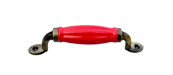 Gold,Red_Ceramic_Door_Handle_With_Gold_Antique_Finish_(Size_6.5_Inch,_Red)