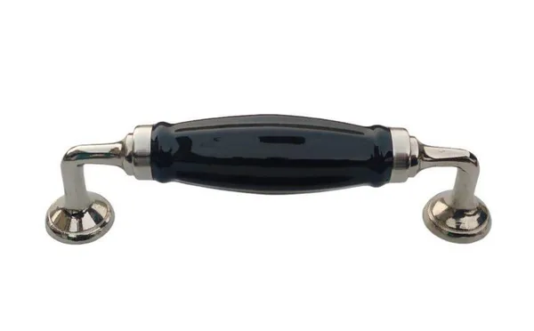 Silver_Black_Ceramic_Door_Handle_With_Silver_Finish_(Size_6_Inch,_Black)_(Silver_Black)