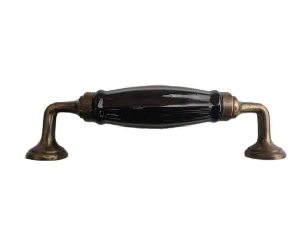 Black_Ceramic_Door_Handle_With_Gold_Antique_Finish_(Size_6.25_Inch,_Black)_(Antique_Black)