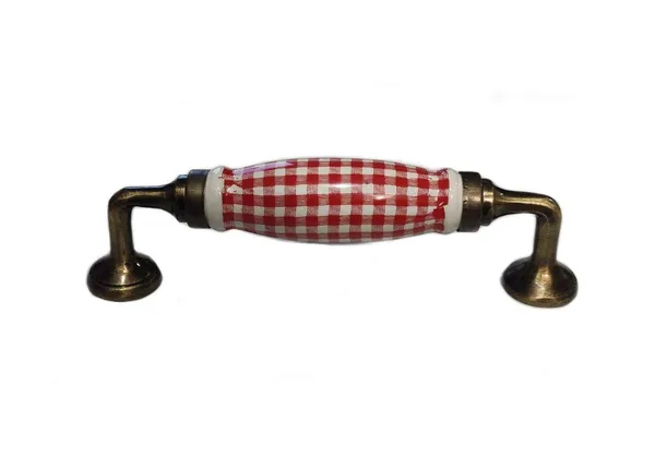 Red_Check__Ceramic_Door_Handle_Gold_Antique_Finish_-_Scratch_Proof_100%_(Size_6_Inch)