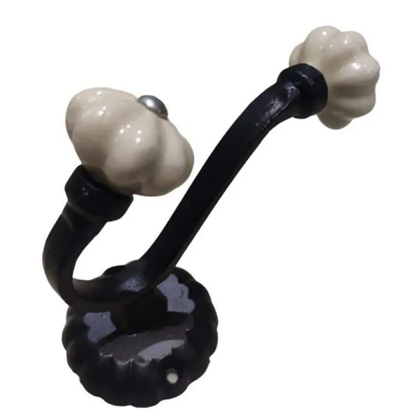 Powder_Coated_(Pack_Of_2)_Ceramic_Metal_Wall_Hooks_Keys_Holder_Hanging_Clothes_Hat_Coat_Robe_Hangers_Metal_Wall_Mounted_Single_Hook_Hanger_-_Black_Finish_(Size_4_Inch)_-_Iovery