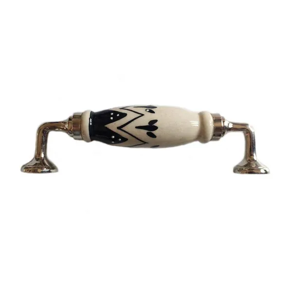 Silver_Ceramic_Door_Handle_Silver_Finish_-_Scratch_Proof_100%_(Size_6_Inch,_Strip_Embossing_Hand_Painted)_(2)