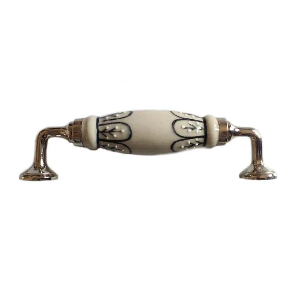 Silver_Ceramic_Door_Handle_Silver_Finish_-_Scratch_Proof_100%_(Size_6_Inch,_Strip_Embossing_Hand_Painted)_(3)