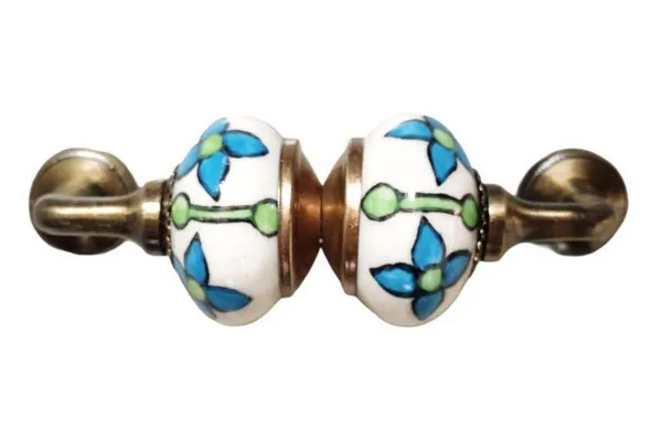 Ceramic_Door_Handle_Gold_Antique_Finish_-_(Size_5_Inch,_Hand_Painted)_-_Pack_Of_1