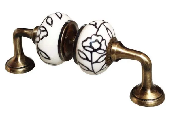 Ceramic_Door_Handle_Gold_Antique_Finish_-_(Size_5_Inch,_Hand_Painted)_-_Pack_Of_1