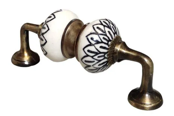 Ceramic_Door_Handle_Gold_Antique_Finish_-_(Size_5_Inch,_Hand_Painted)_-_Pack_Of_1