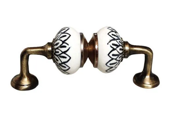 Ceramic_Door_Handle_Gold_Antique_Finish_-_(Size_5_Inch,_Hand_Painted)_-_Pack_Of_1
