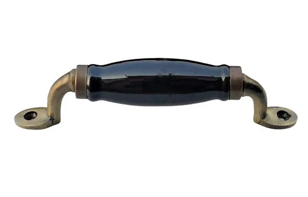 Ceramic_Door_Handle_With_Gold_Antique_Finish_(Size_6_Inch,_Black)