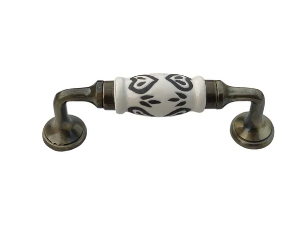 Ceramic_Door_Handle_Gold_Antique_Finish_-_Scratch_Proof_100%_(Size_5_Inch,_Embossing_Design_Hand_Painted)_Pack_Of_1