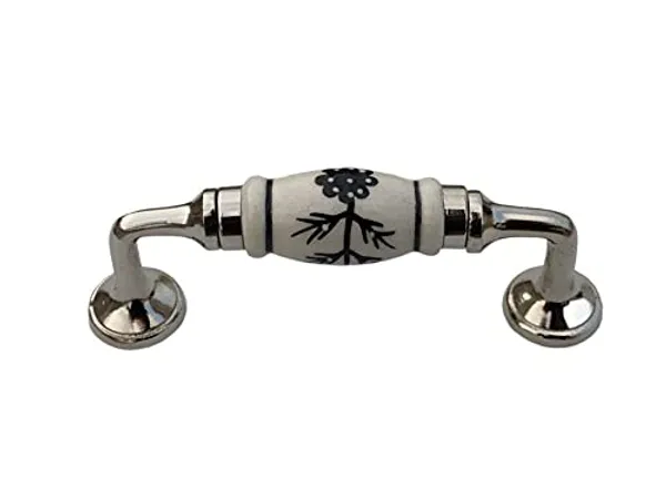 Ceramic_Door_Handle_Silver_Finish_-_Scratch_Proof_100%_(Size_5_Inch,_Hand_Painted)_Pack_Of_1