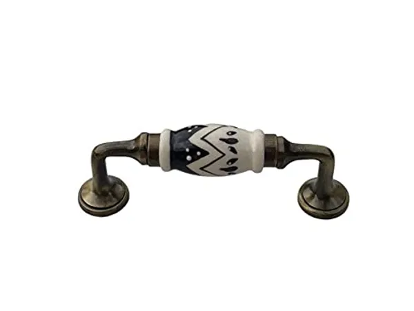 Ceramic_Door_Handle_Gold_Antique_Finish_-_Scratch_Proof_100%_(Size_5_Inch,_Hand_Painted)_Pack_Of_1