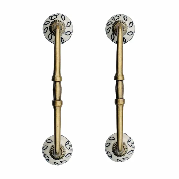 Ceramic_Door_Handle_Gold_Antique_Finish_-_(Size_10_Inch,_Iovery)_-_Hole_To_Hole_8_Inch_(Pack_Of_1)