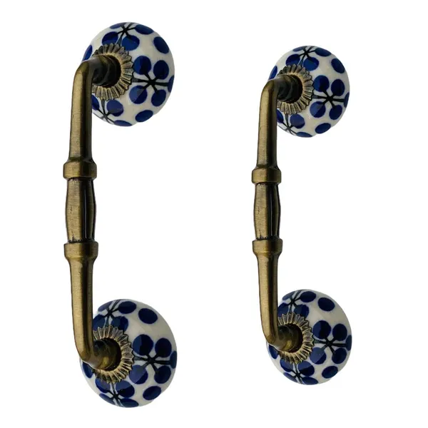 Ceramic_Door_Handle_Gold_Antique_Finish_-_(Size_6_Inch,_Flower_Hand_Painted)_-_Pack_Of_1