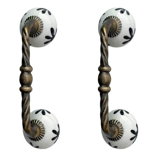 Ceramic_Door_Handle_Gold_Antique_Finish_-_(Size_6_Inch,_Flower_Hand_Painted)_-_Pack_Of_1