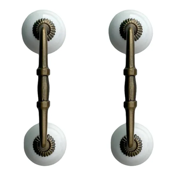 Ceramic_Door_Handle_Gold_Antique_Finish_-_(Size_6_Inch,_White)_-_Pack_Of_1