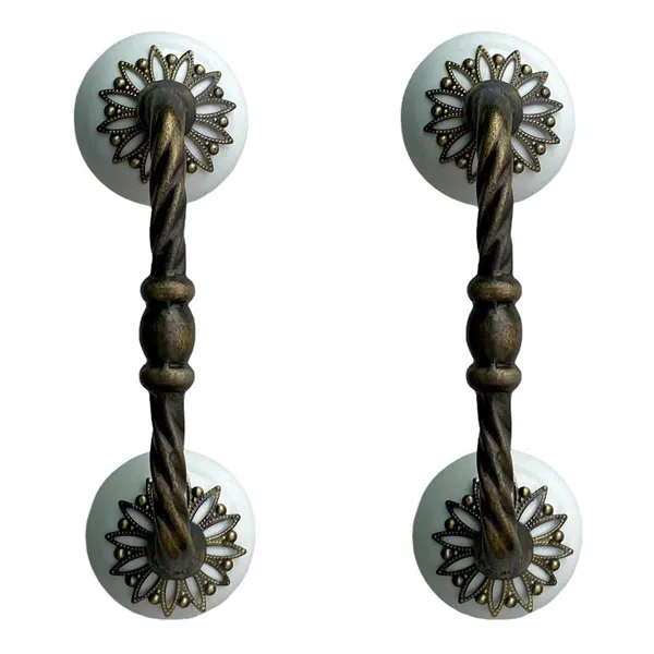 Ceramic_Door_Handle_Gold_Antique_Finish_-_(Size_6_Inch,_White)_Hole_To_Hole_Gap_-_4_Inch_-_(Pack_Of_1)