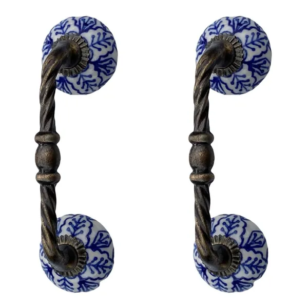 Ceramic_Door_Handle_Gold_Antique_Finish_-_(Size_6_Inch,_Flower_Hand_Painted)_-_Pack_Of_1