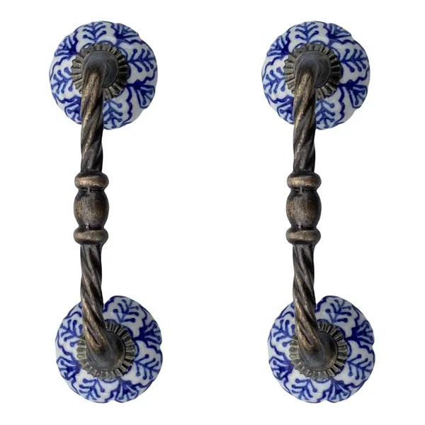 Ceramic_Door_Handle_Gold_Antique_Finish_-_(Size_6_Inch,_Flower_Hand_Painted)_-_Pack_Of_1