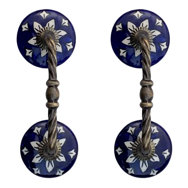 Ceramic_Door_Handle_Gold_Antique_Finish_-_(_Size_6_Inch,_Flower_Hand_Painted_)_-_Pack_Of_1,_6X1.5X2.25