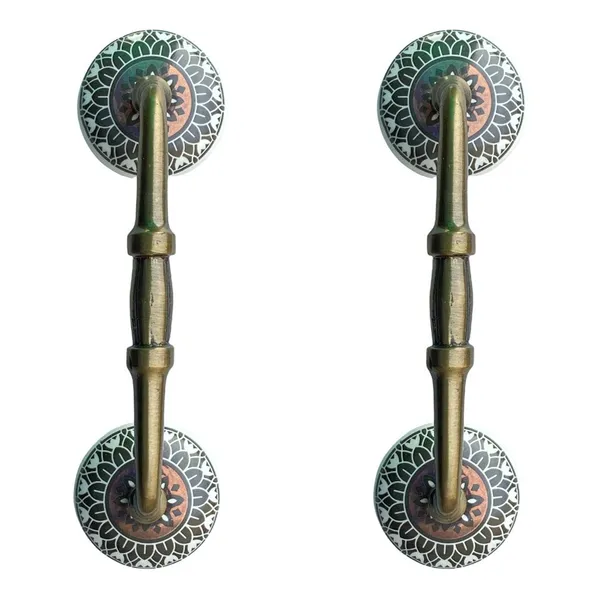 Ceramic_Door_Handle_Gold_Antique_Finish_-_(Size_6_Inch,_Golden_Black)_-_Pack_Of_1_-_(HOLE_TO_HOLE_4_INCH)