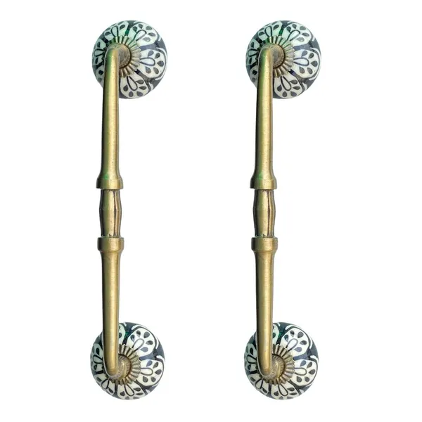 Ceramic_Door_Handle_Gold_Antique_Finish_-_(Size_10_Inch,_Hand_Painted)_-_Hole_to_Hole_8_INCH_(Pack_of_1)