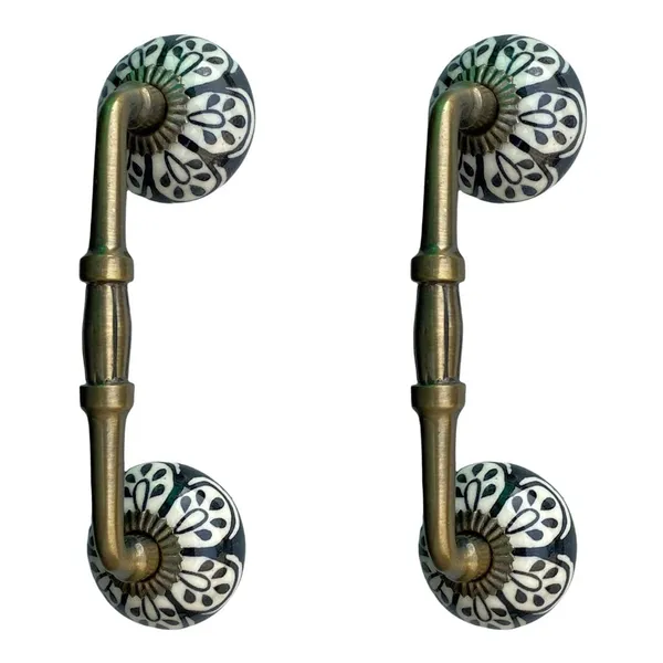 Ceramic_Door_Handle_Gold_Antique_Finish_-_(Size_6_Inch,_Hand_Painted)_-_Pack_Of_1