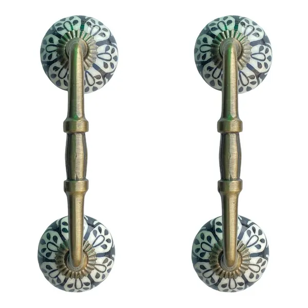 Ceramic_Door_Handle_Gold_Antique_Finish_-_(Size_6_Inch,_Hand_Painted)_-_Pack_Of_1