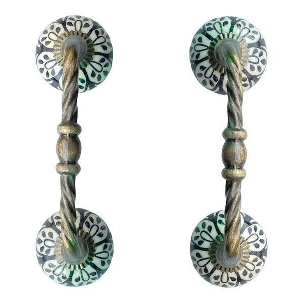 Ceramic_Door_Handle_Gold_Antique_Finish_-_(Size_6_Inch,_Hand_Painted)_-_Pack_Of_1