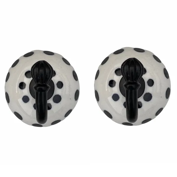 Pack_of_2_4._Hand_Painting_-_Ceramic_Metal_Wall_Hook/Single_Hook_Hanger_-_Black_Hand_Painted_(Size_3.5_Inch,_Black)_(4._Hand_Painting_-_)
