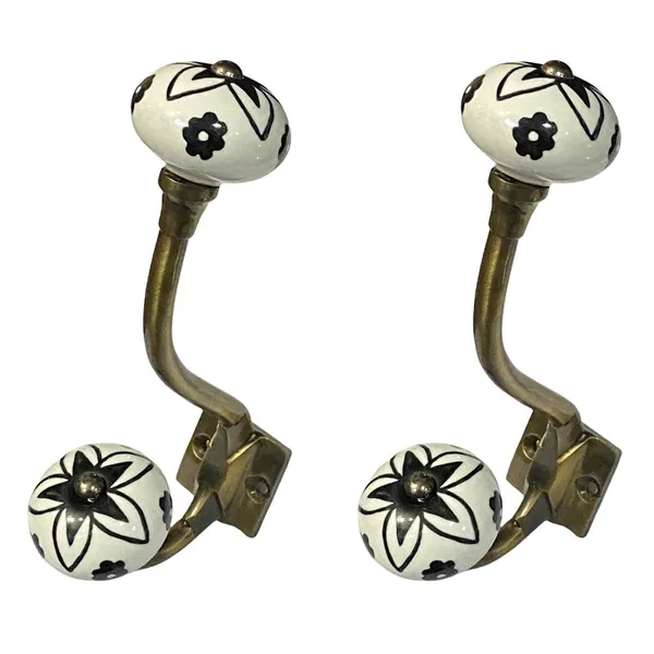 Pack_of_2_Ceramic_Metal_Wall_Hooks_-_Gold_Antique_Finish_(Size_6_Inch,_White_Hand_Painted)_-__()