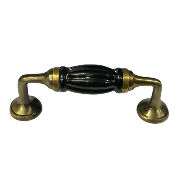 Ceramic_Door_Handle_Gold_Antique_Finish_-_(Size_5_Inch,_Black)_Pack_Of_1