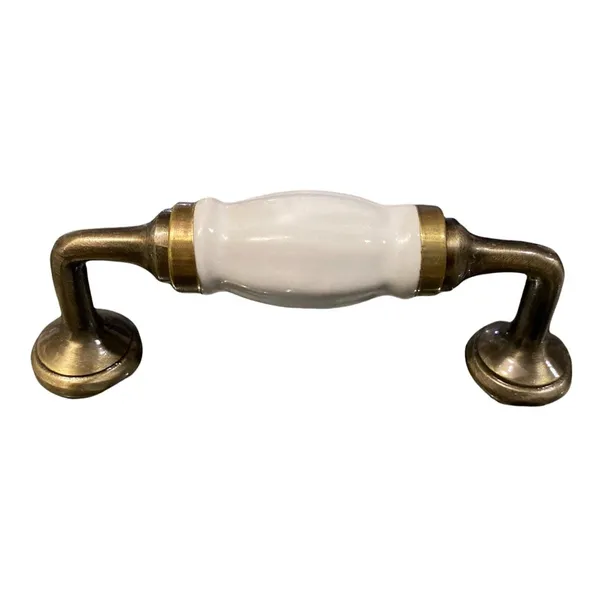 Ceramic_Door_Handle_Gold_Antique_Finish_-_(Size_5_Inch,_White)_Pack_Of_1
