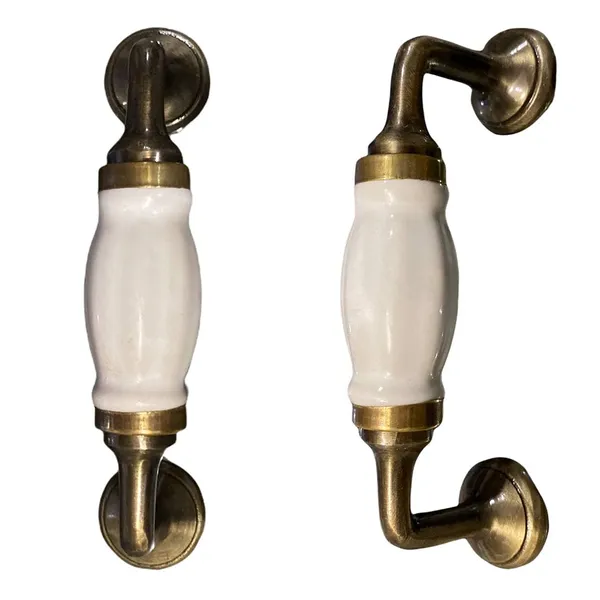 Ceramic_Door_Handle_Gold_Antique_Finish_-_(Size_5_Inch,_White)_Pack_Of_1