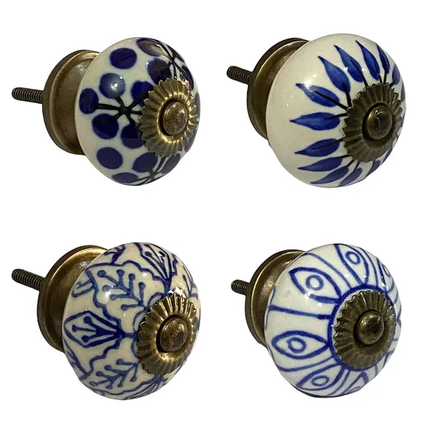 Pack_of_4_White_Ceramic_Door_Knobs_-_Gold_Antique_Finish_(Size_1.75_Inch,_)