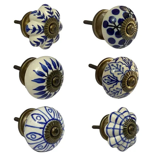 Pack_of_6_White_Ceramic_Door_Knobs_-_Gold_Antique_Finish_(Size_1.75_Inch,_)