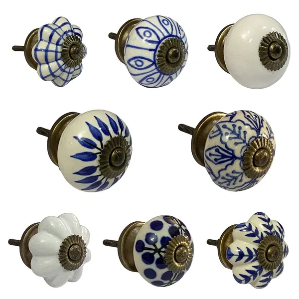 Pack_of_8_White_Ceramic_Door_Knobs_-_Gold_Antique_Finish_(Size_1.75_Inch,_)