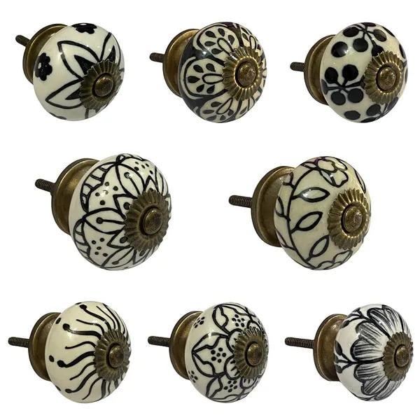 Pack_of_8_White_Ceramic_Door_Knobs_-_Gold_Antique_Finish_(Size_1.75_Inch,_)
